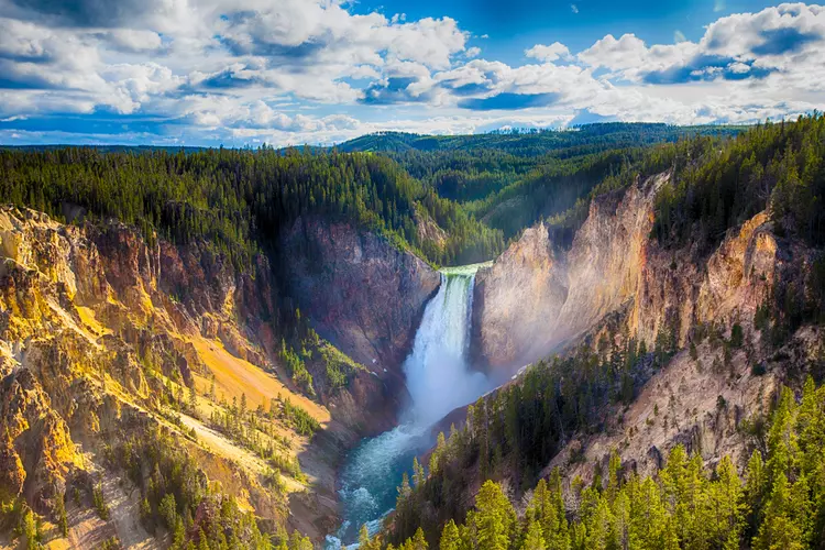 Wapiti lake trail outlet yellowstone