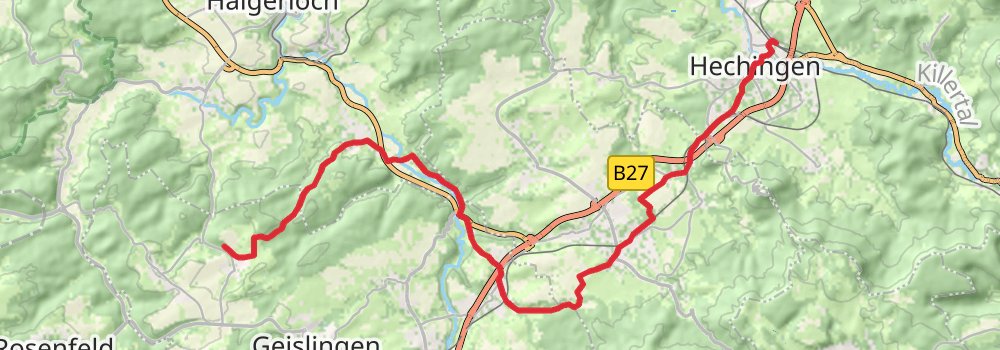 Martinusweg Regionalweg Süd-West stage 7 Map