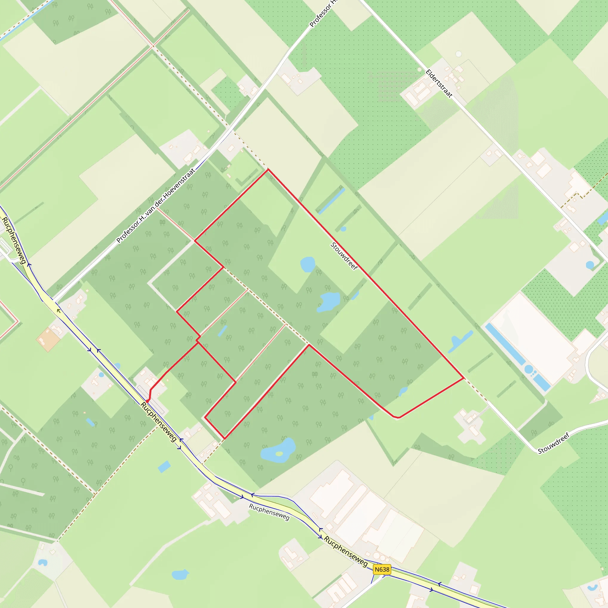 Stouwdreef Loop mobile static map