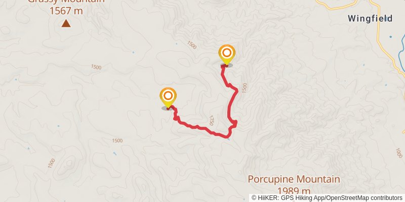 Box T Trail stage 2 Map