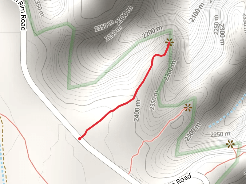 Devil's Lookout Trail