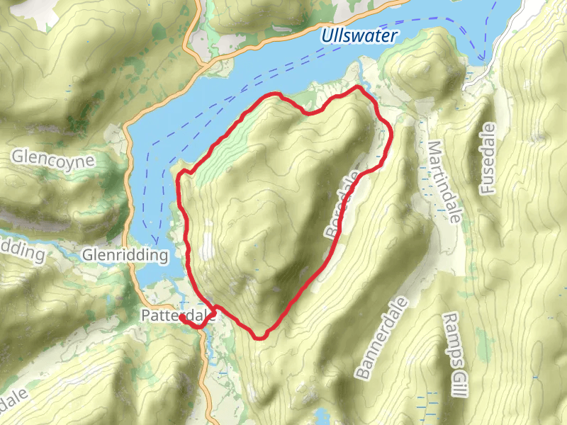 Patterdale to Sandwick Loop via Silver Bay