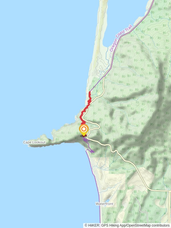 North Trail from Cape Lookout