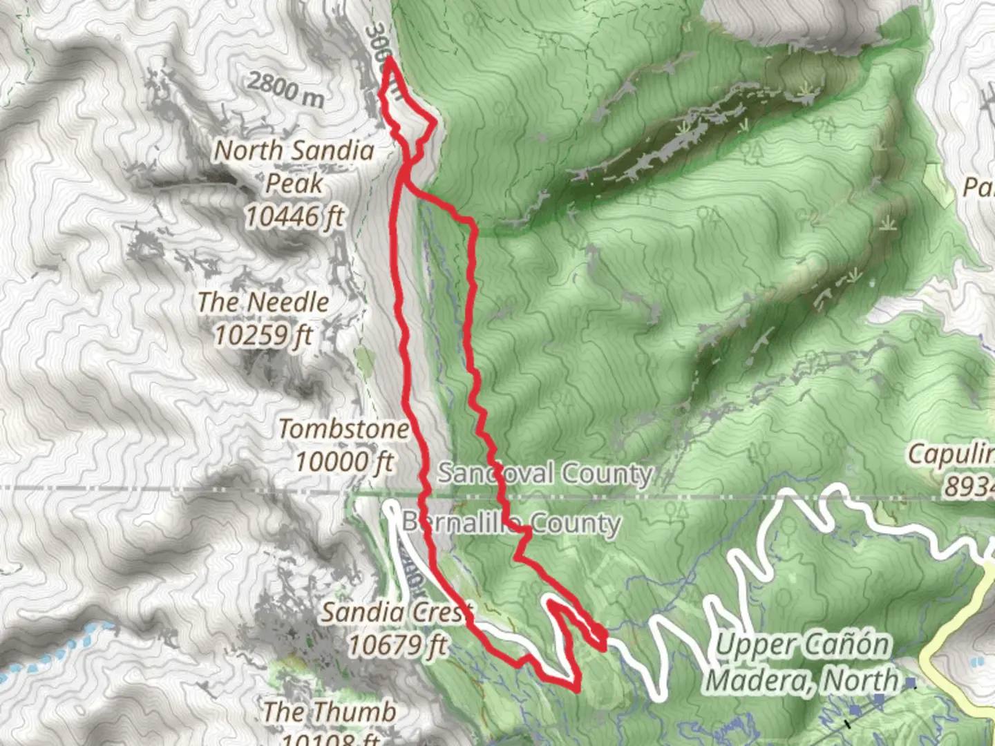 An image depicting the trail Survey Trail and 10K Trail Loop and its surrounding area.