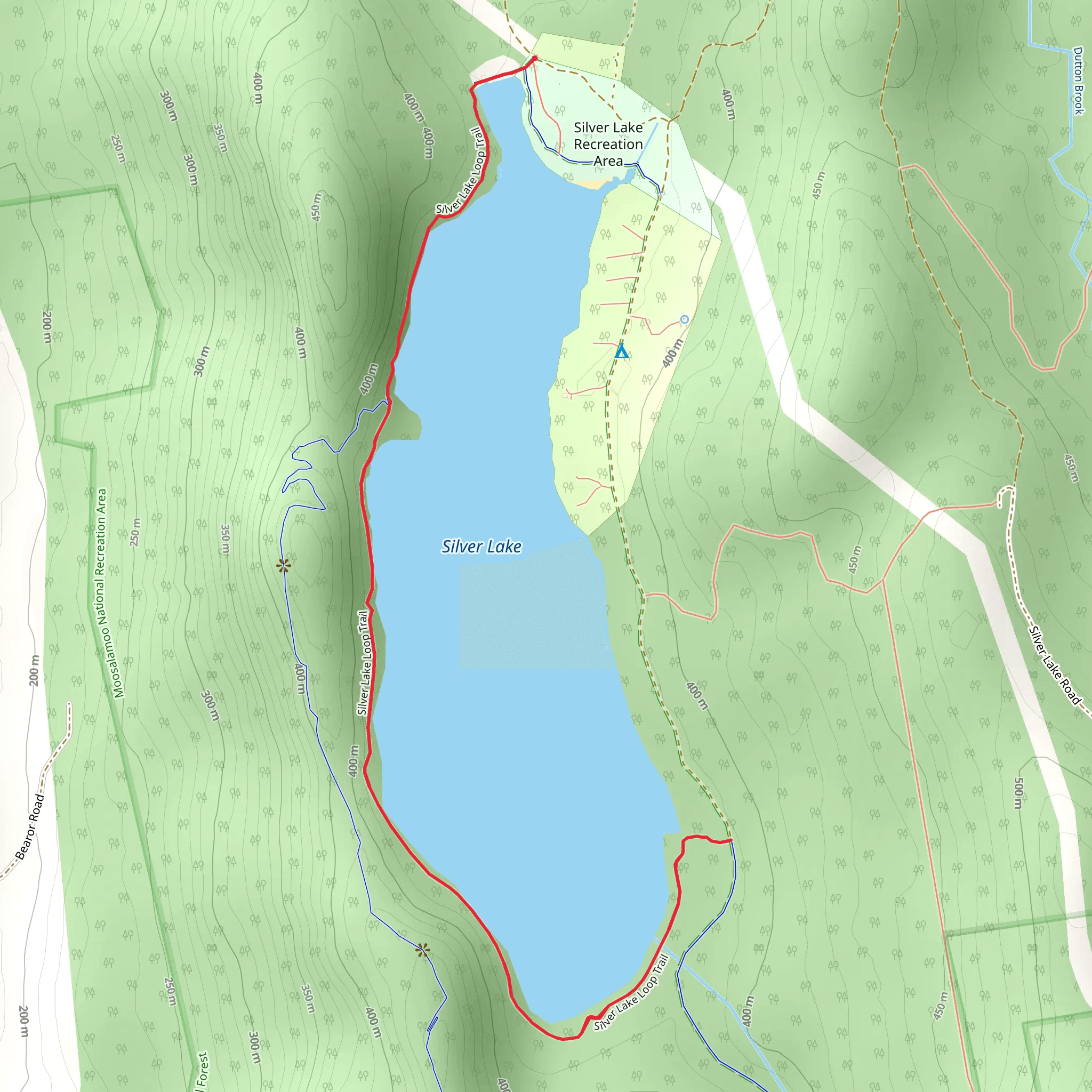 Rocky Point Interpretive Trail mobile static map
