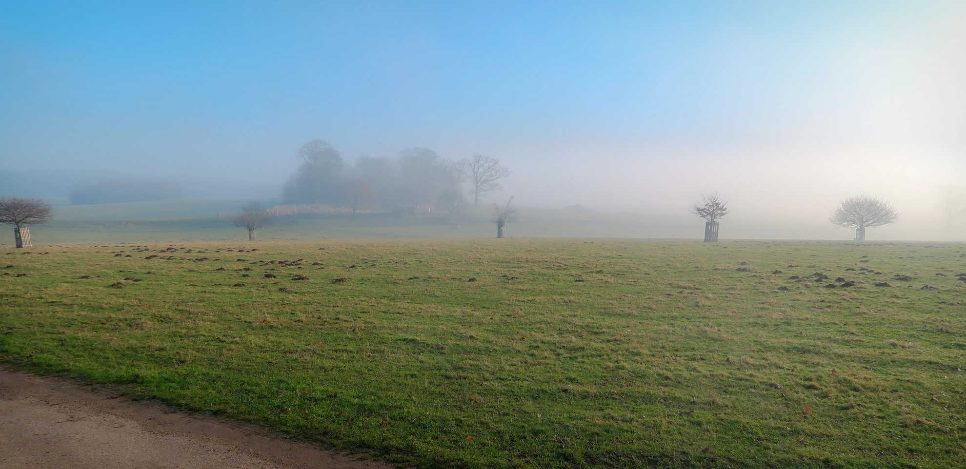 An image depicting the trail Church and Ice House Walk - Felbrigg Hall - Norfolk and its surrounding area.