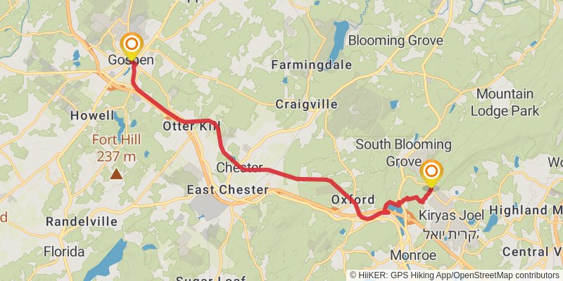 Long Path stage 8 Map