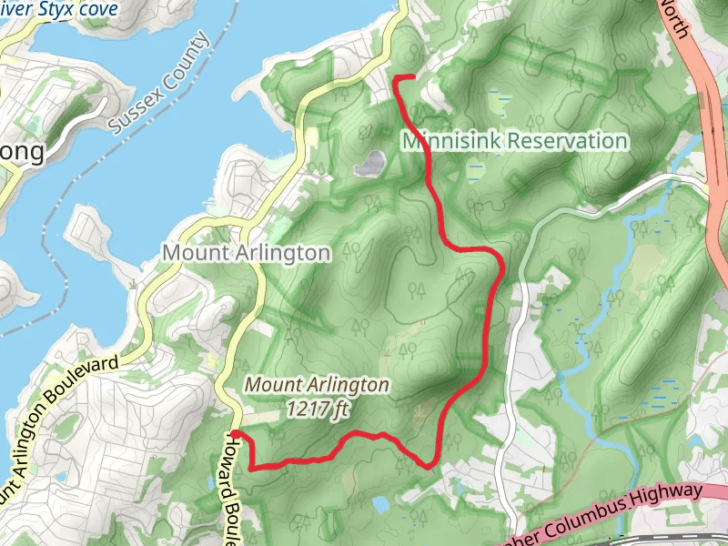 Berkshire Valley WMA Rail and Yellow Trail