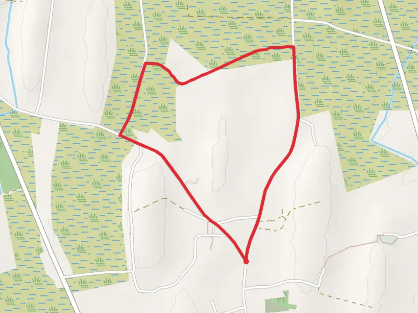 An image depicting the trail Clogher - Newtown Forest Trail and its surrounding area.