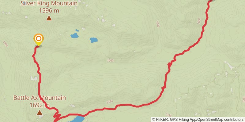 Bull of The Woods Loop stage 2 Map