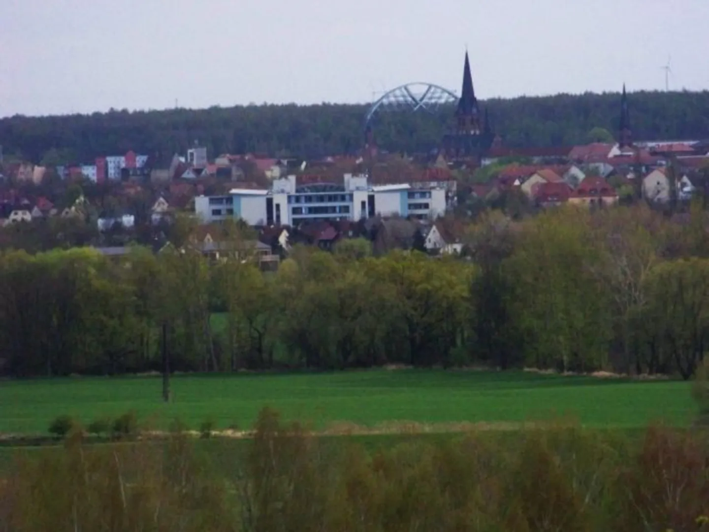 An image depicting the trail Bitterfeld Berg Loop and its surrounding area.