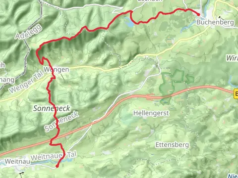 Buchenberg to Weitnau Walk