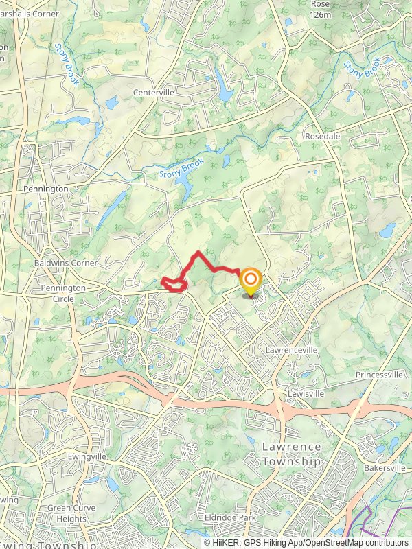 Lawrence Hopewell Trail and Twin Pines Trail