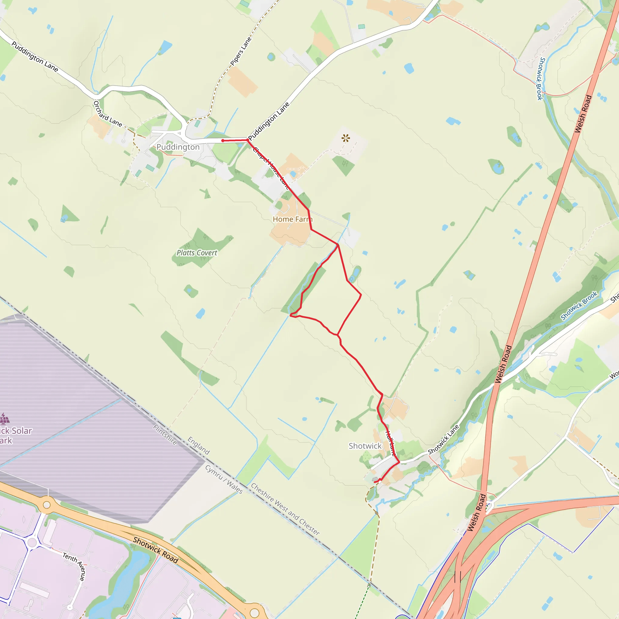 The Rookery Loop mobile static map