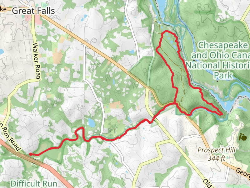 Cross County, River and Swamp Loop Trail