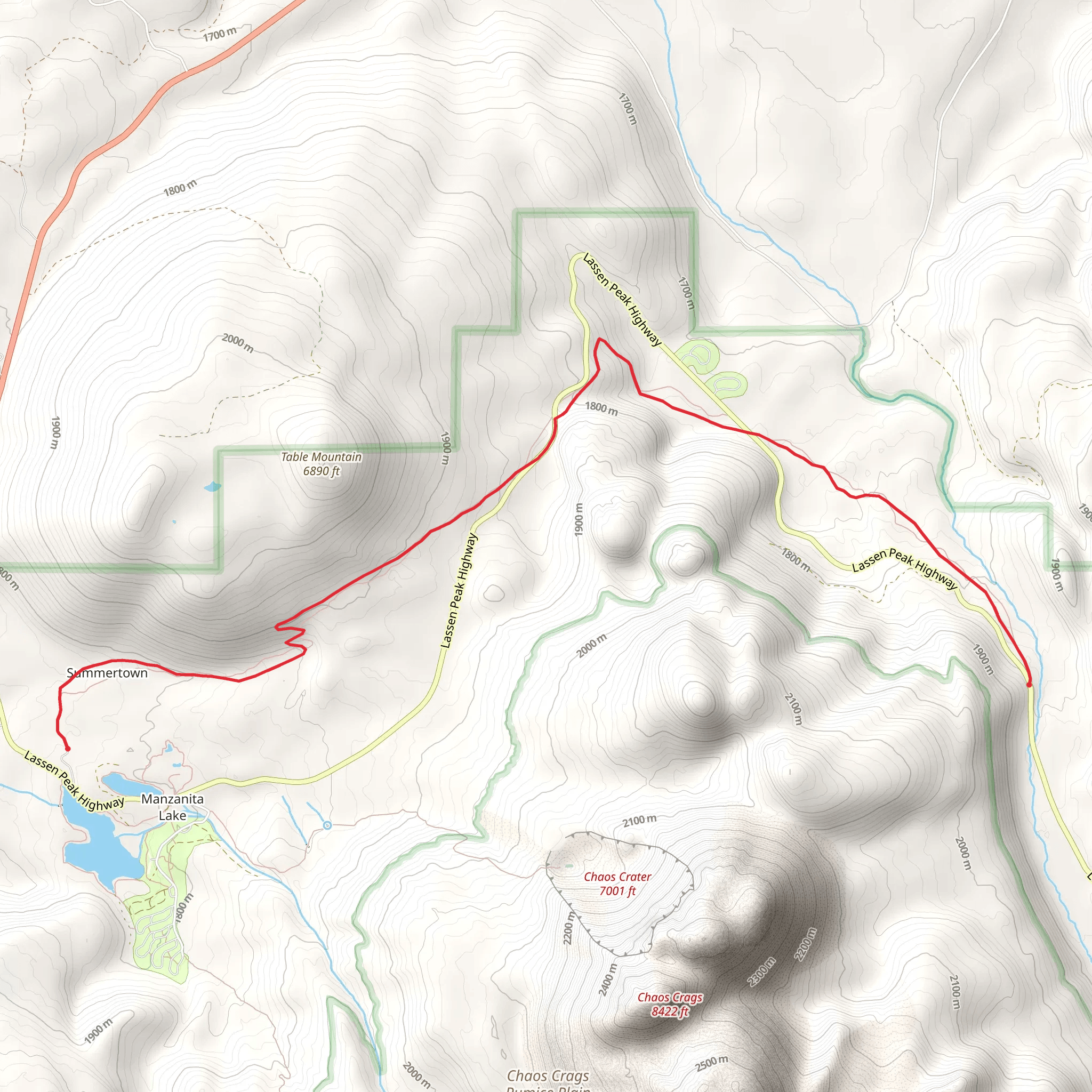 Nobles Emigrant Trail - West mobile static map