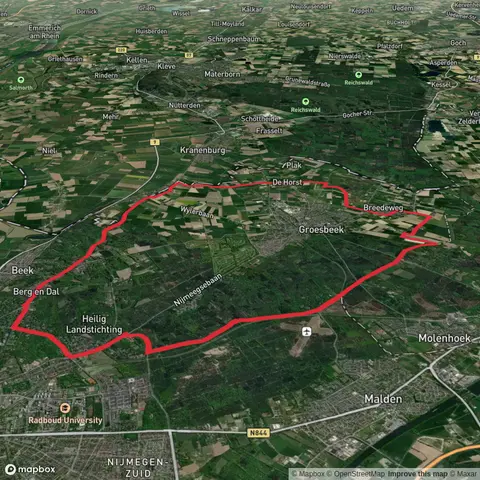 Holdeurn, Klein Amerika and Hooge Langeberg Loop