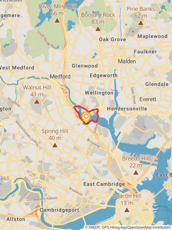 Mystic River Loop Trail - Shore Drive