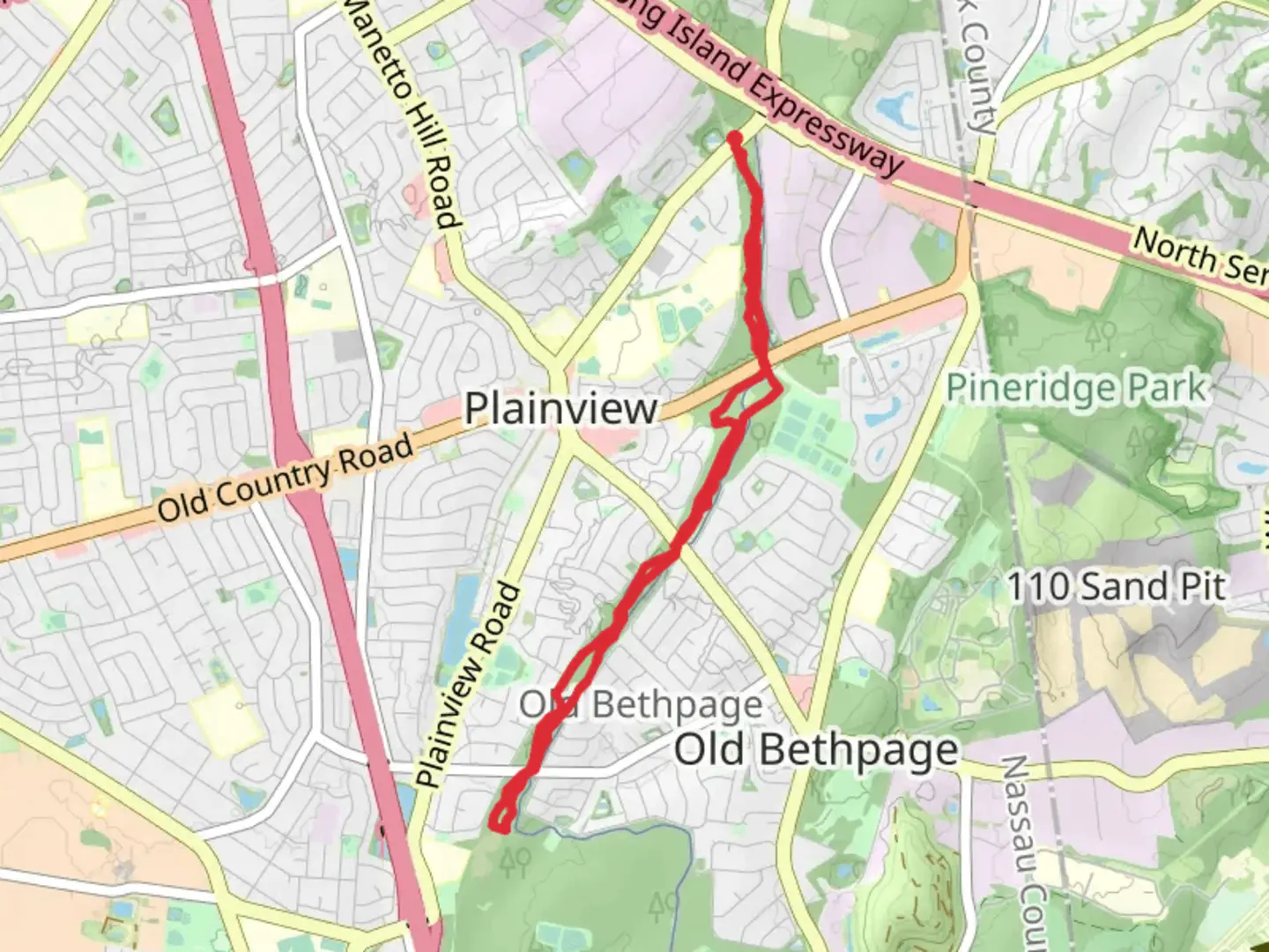 An image depicting the trail Greenbelt Loop Trail and its surrounding area.