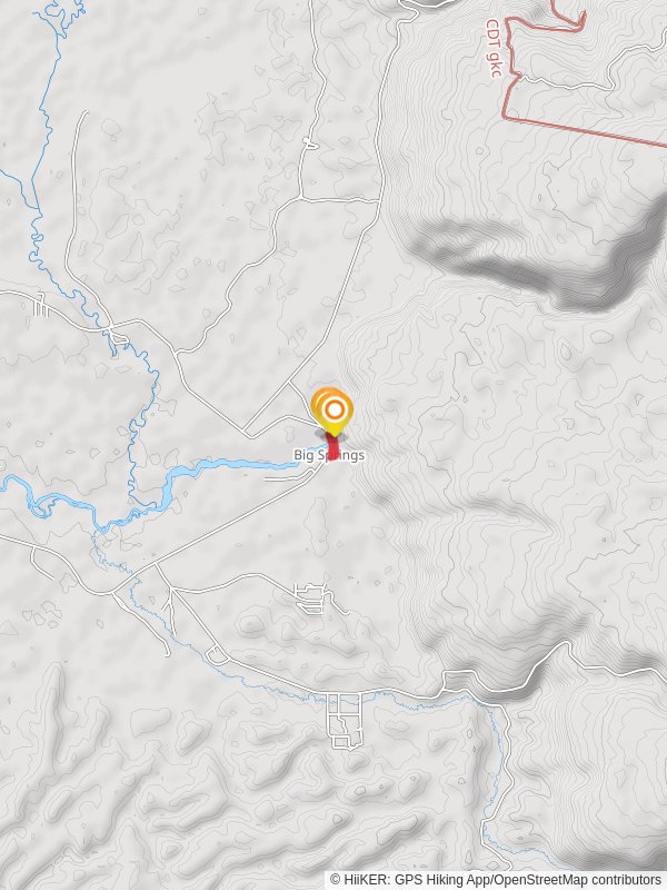 Big Springs Loop Road