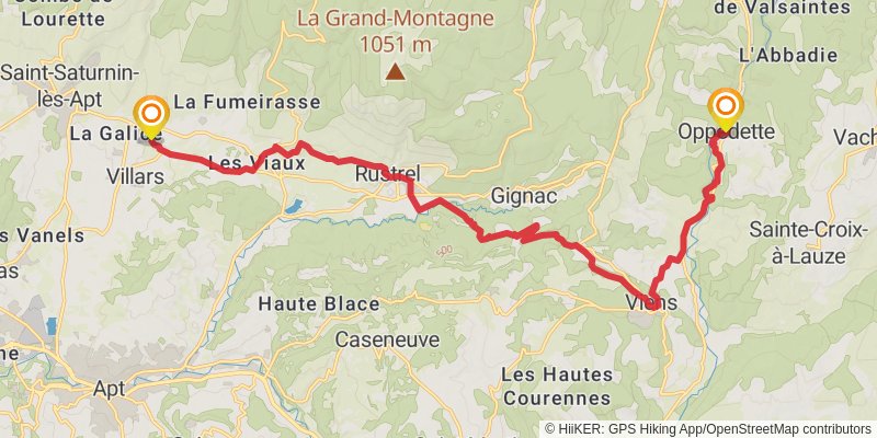 GR 6 stage 53 Map