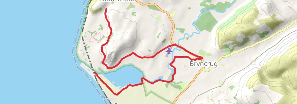 Wales Coast Path alt 4 Map