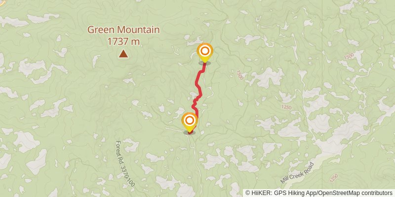 Giddy - Up - Go Trail alt 1 Map