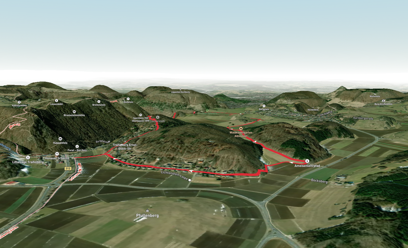 Locherstein and Rötelstein Loop from Traifelberg