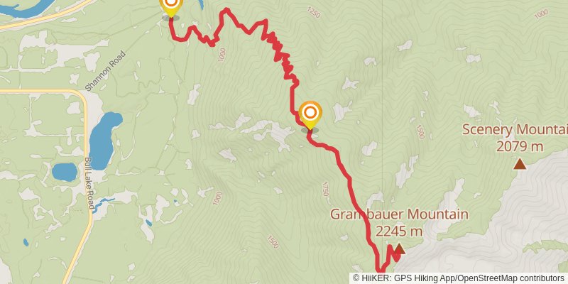 Grambauer Trail stage 2 Map