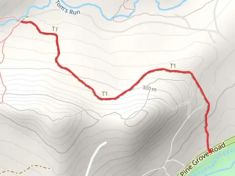 Toms Run via Appalachian Trail