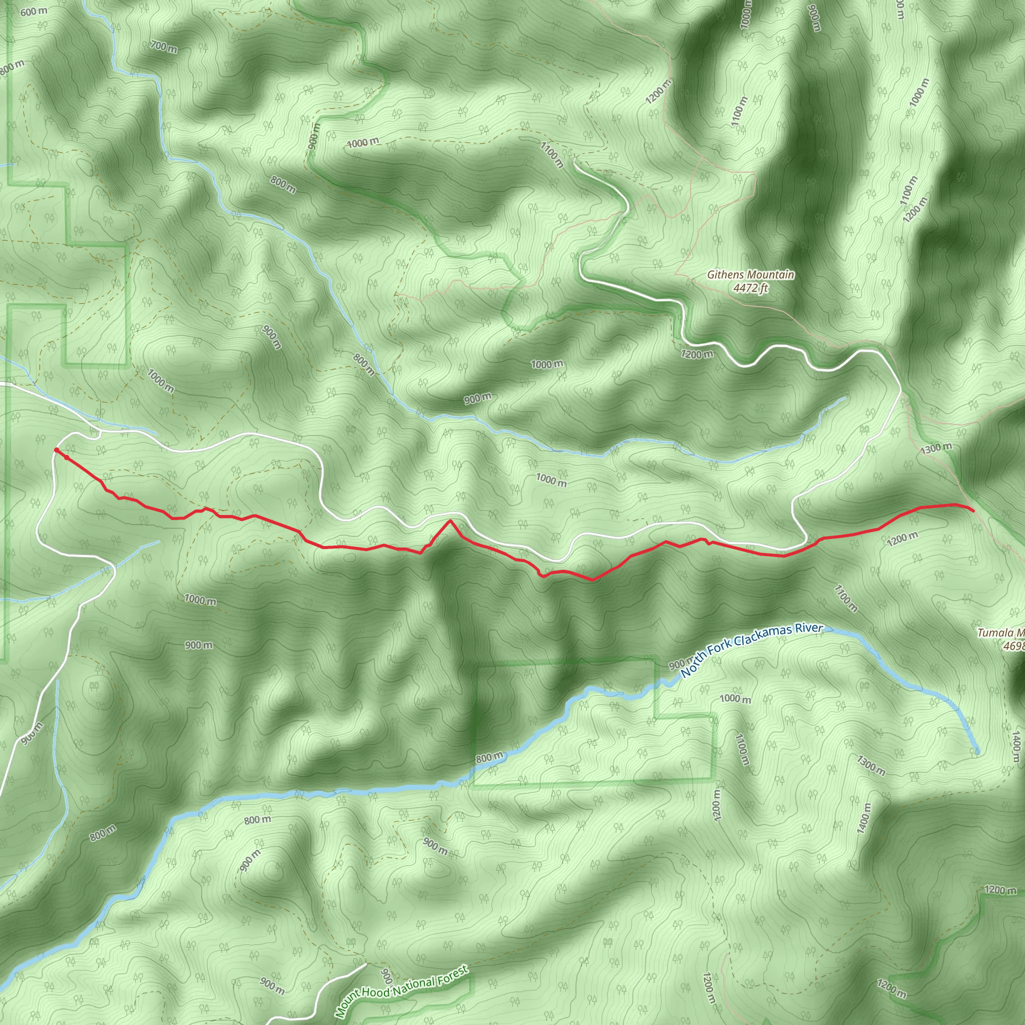 Fanton Trail mobile static map