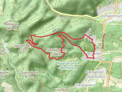 Kapellen-Pilgerweg and Gleiszellen