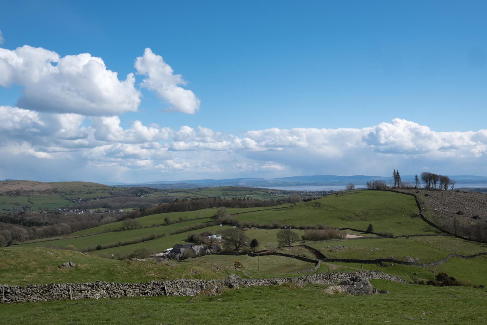 An image depicting the trail Heysham Rail Station to Skipton Rail Station and its surrounding area.
