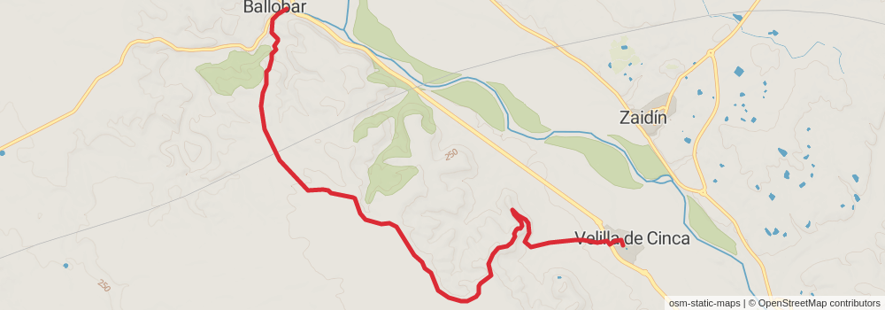 GR 261 Mequinenza - Chalamera stage 3 Map