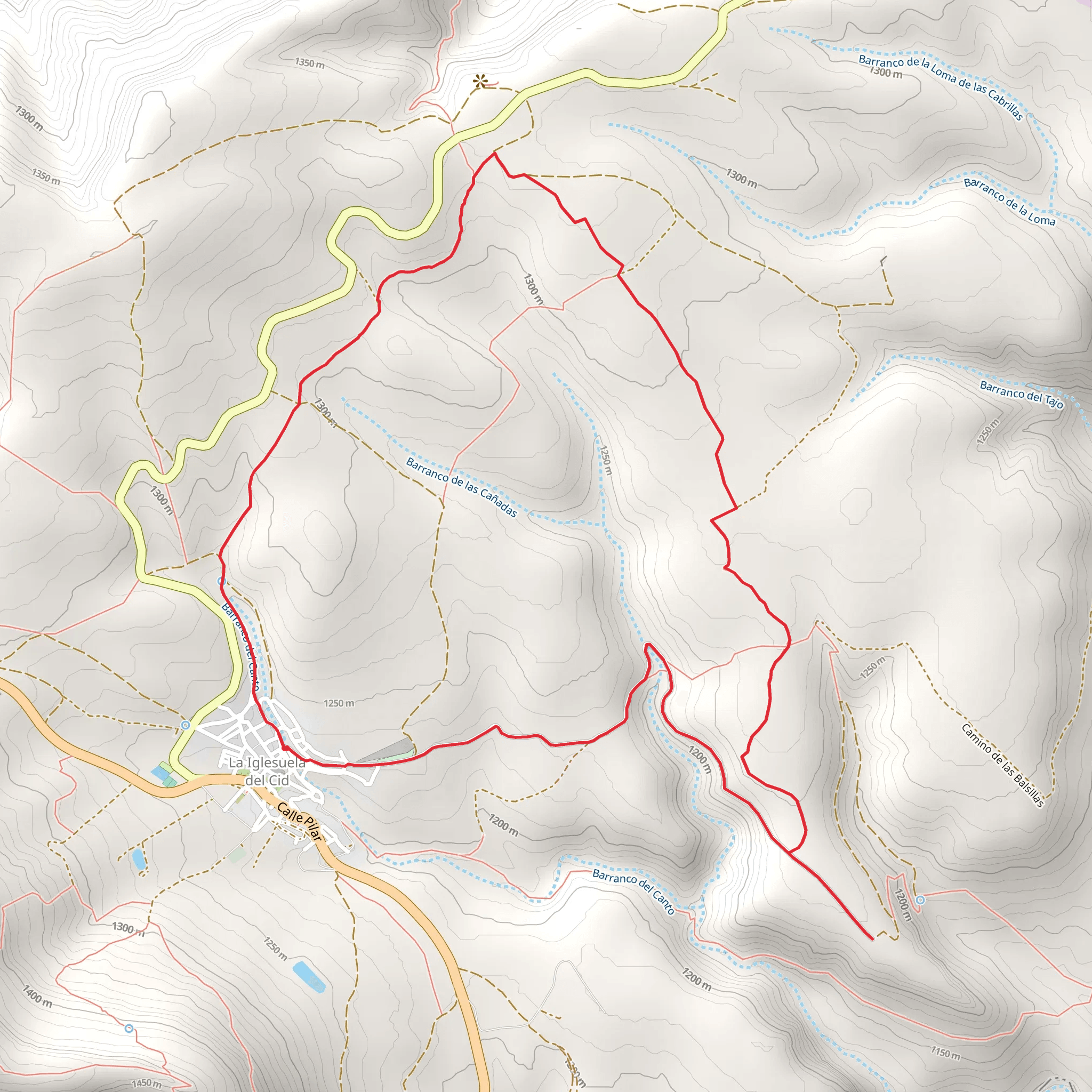 Dry Stone Route PR TE 70 mobile static map