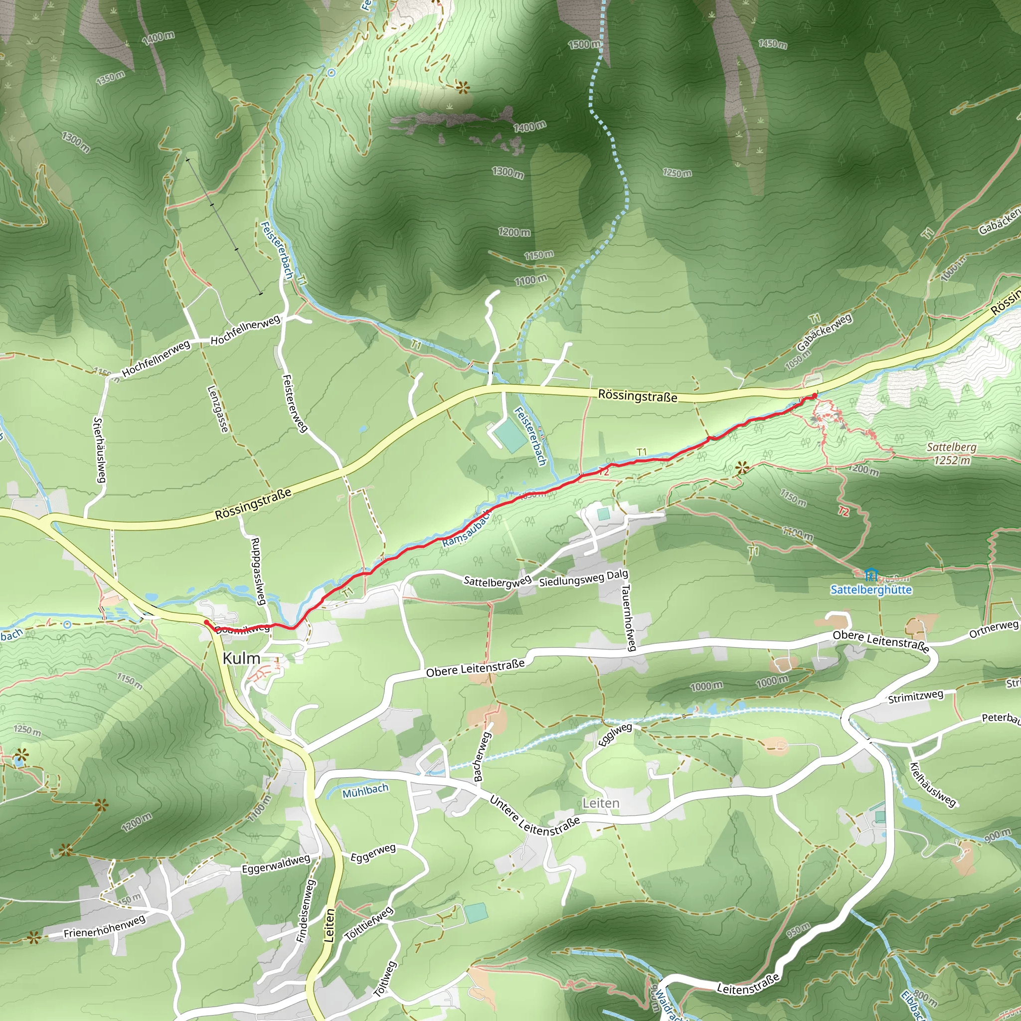 Hofrat-Gruber-Weg mobile static map