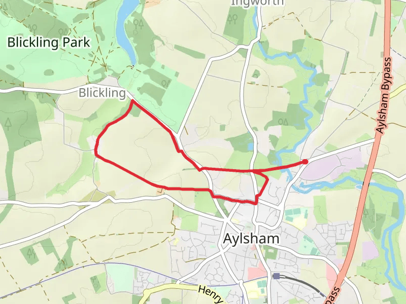 Aylsham Circular and Weavers' Way