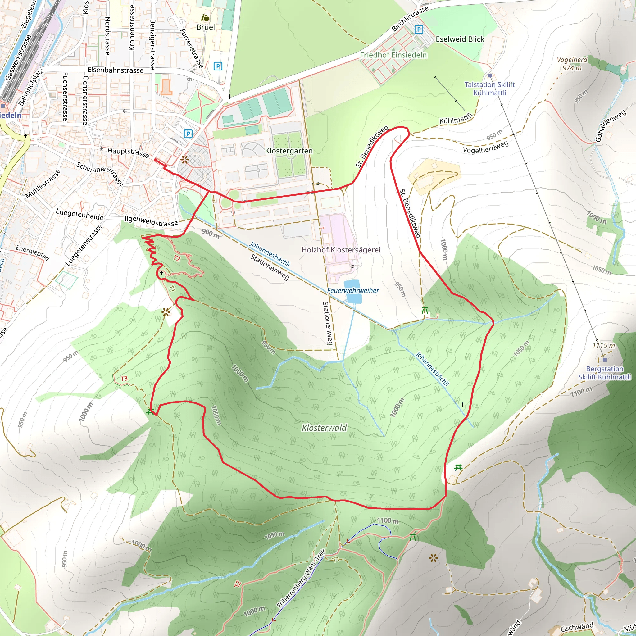 Friherrenberg mobile static map