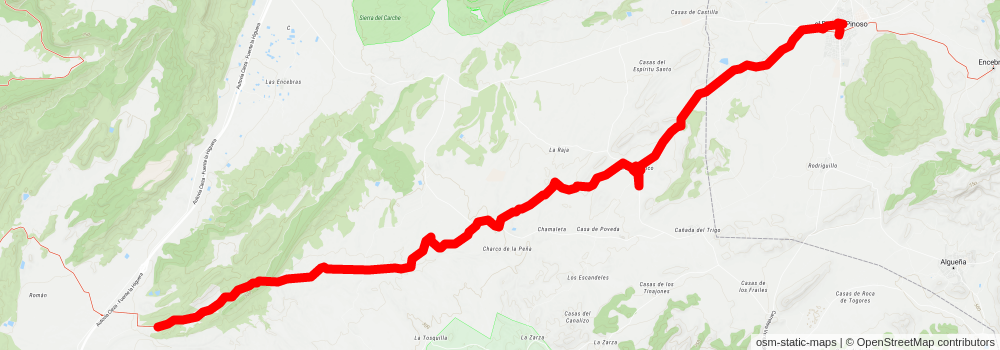 GR 7 - Andalucia stage 3 Map