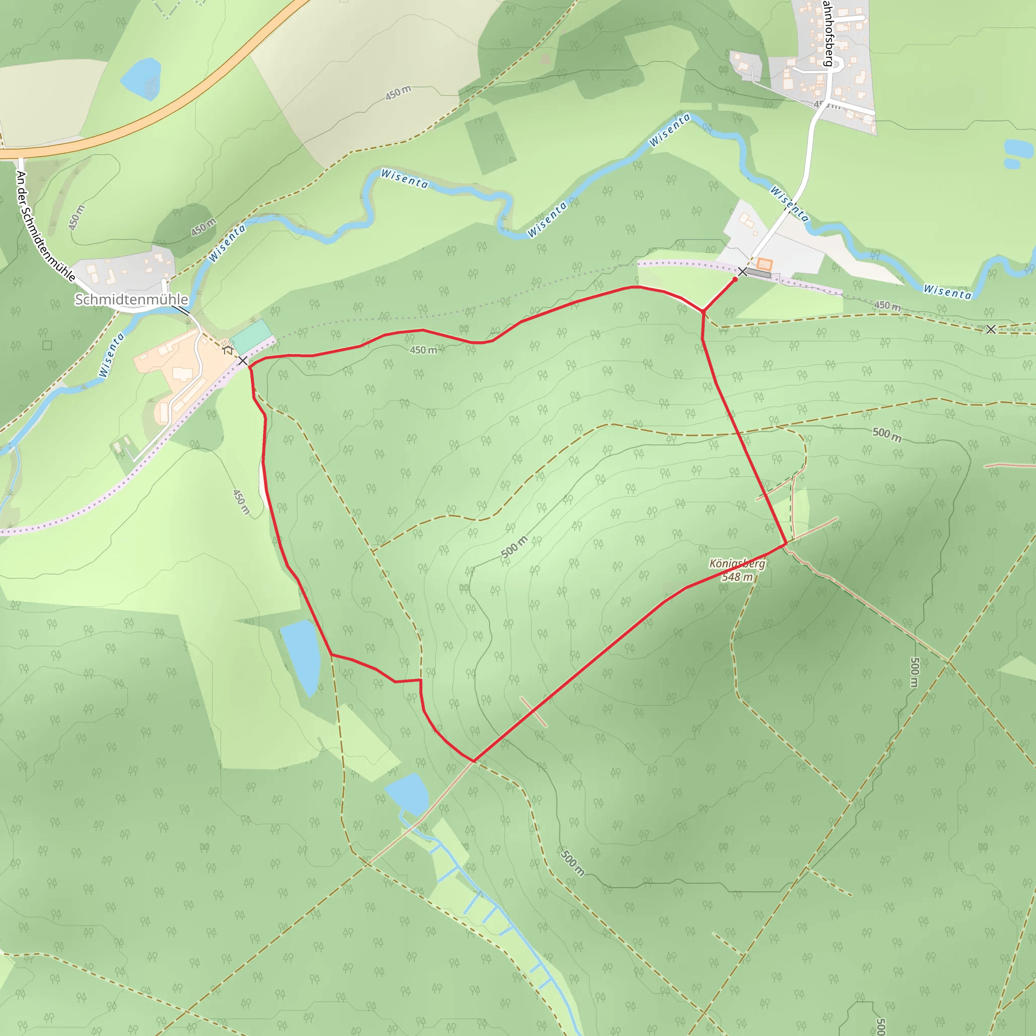 Königsberg Loop mobile static map