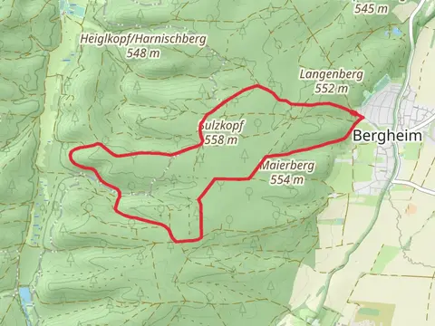 Rauherforst Loop via Simbertsberg and Sulzkopf