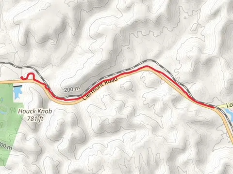 Walk along Long Lick Creek