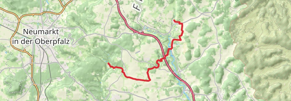 Jurasteig stage 7 Map