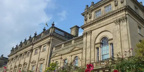 An image depicting the trail Harewood House Estate and its surrounding area.