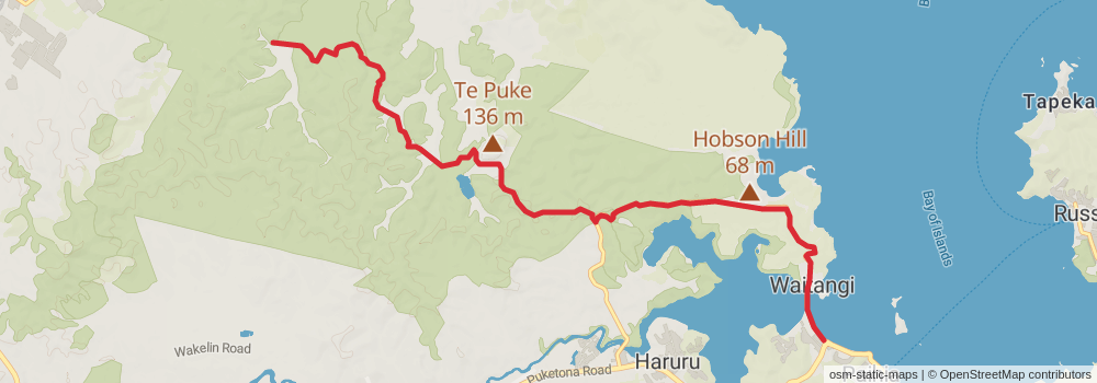Te Araroa Trail stage 13 Map