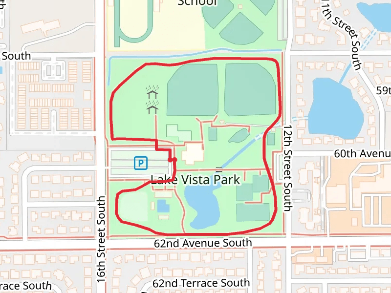 Lake Vista Park Loop