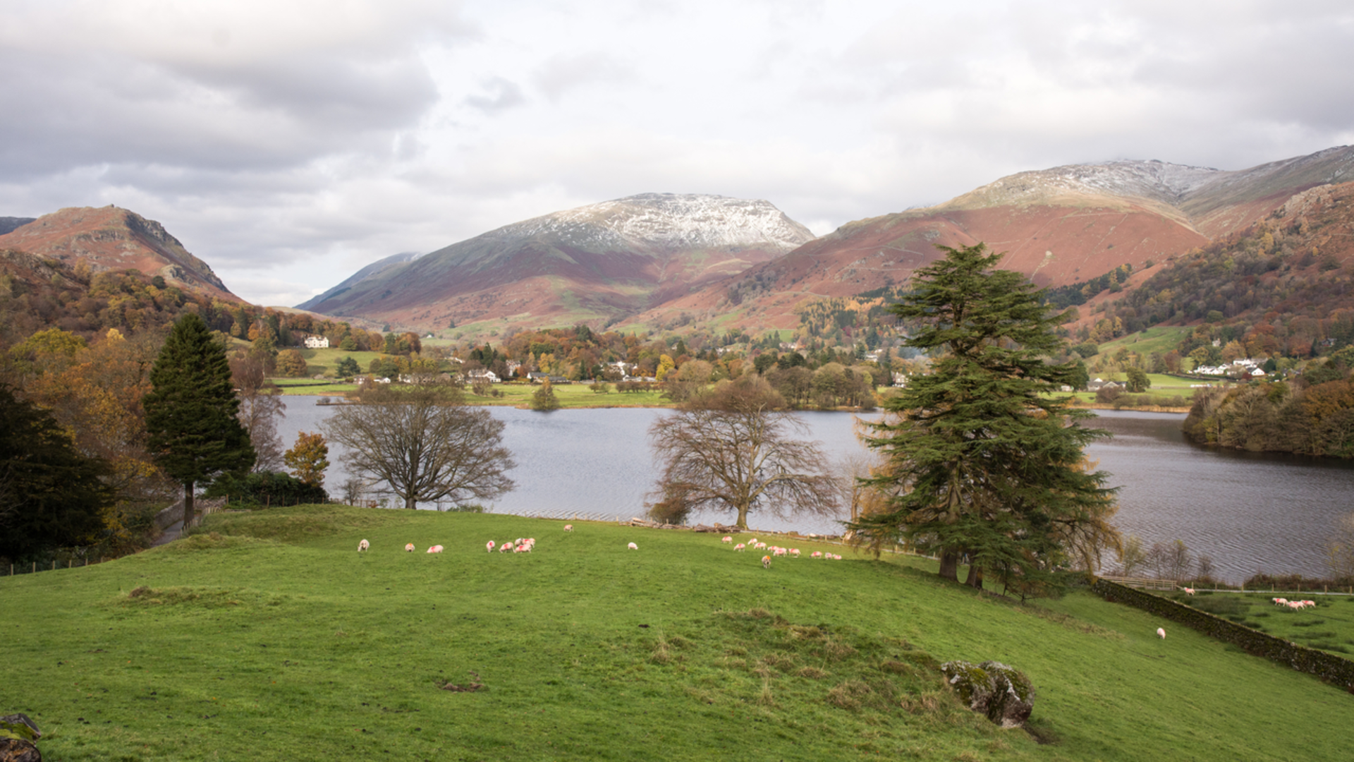 An image depicting the trail Seat Sandal from Dunmail Raise and its surrounding area.