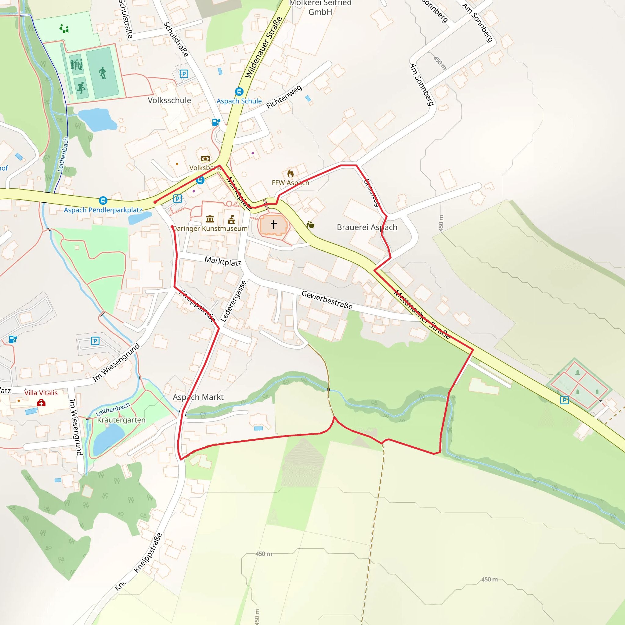 Sr Reinhilde-Weg - 1 mobile static map