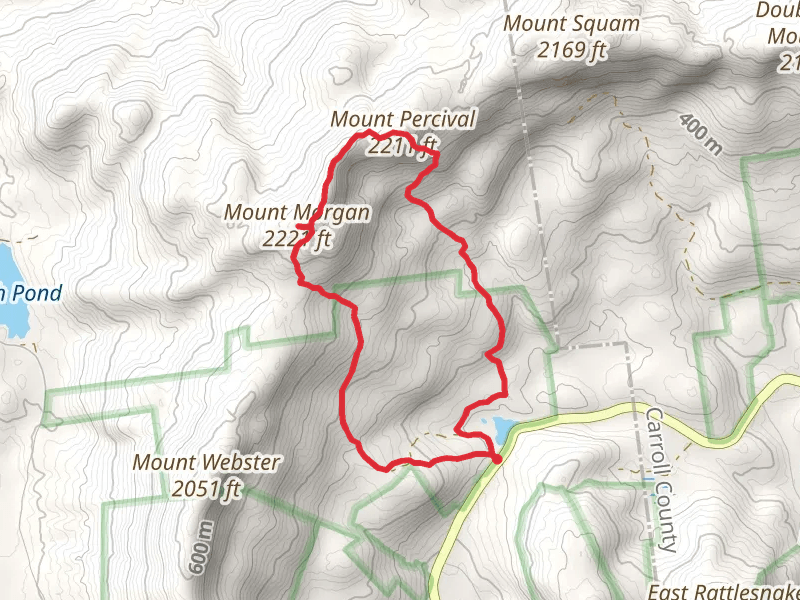 Mount Morgan and Mount Percival Loop Trail