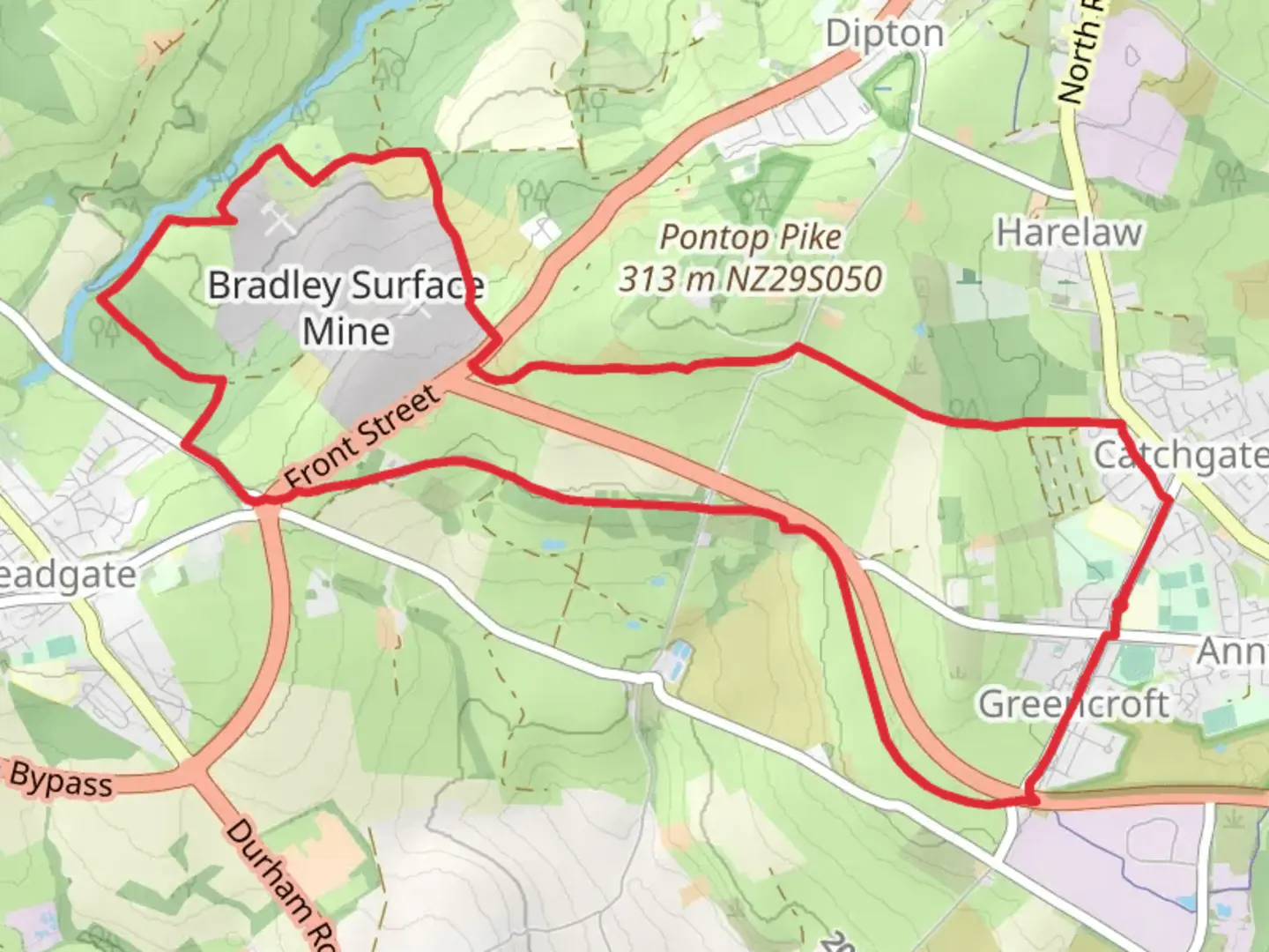 An image depicting the trail Annfield Plain Western Loop and its surrounding area.